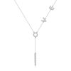 love character moissanite necklace