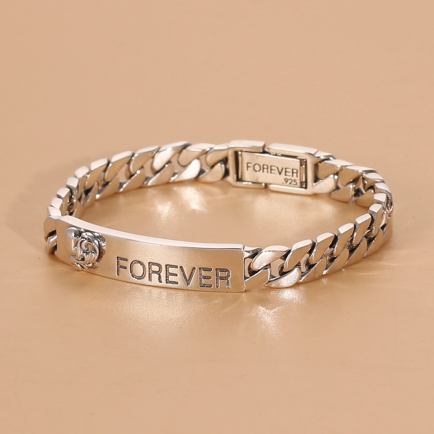 couple bracelet silver